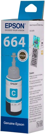 Epson Ink Bottle 6642 Cyan C13T664298