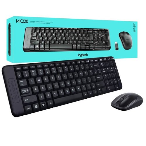 Logitech Keyboard Mouse Wireless Combo MK220